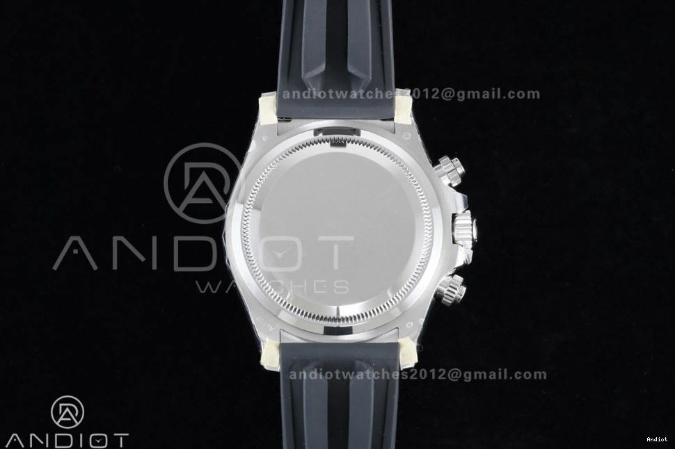 VSF Edition Daytona Black on V2 (Weighted) Strap VS4131 126519 Best Oysterflex Dial Gray 1:1 1118